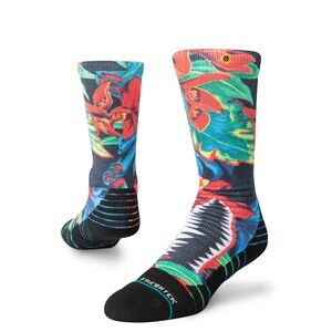 Stance Performance Snow Mid Cushion Socks Ski 1 Pair Kids Size M 11‎ - 2Y OTC